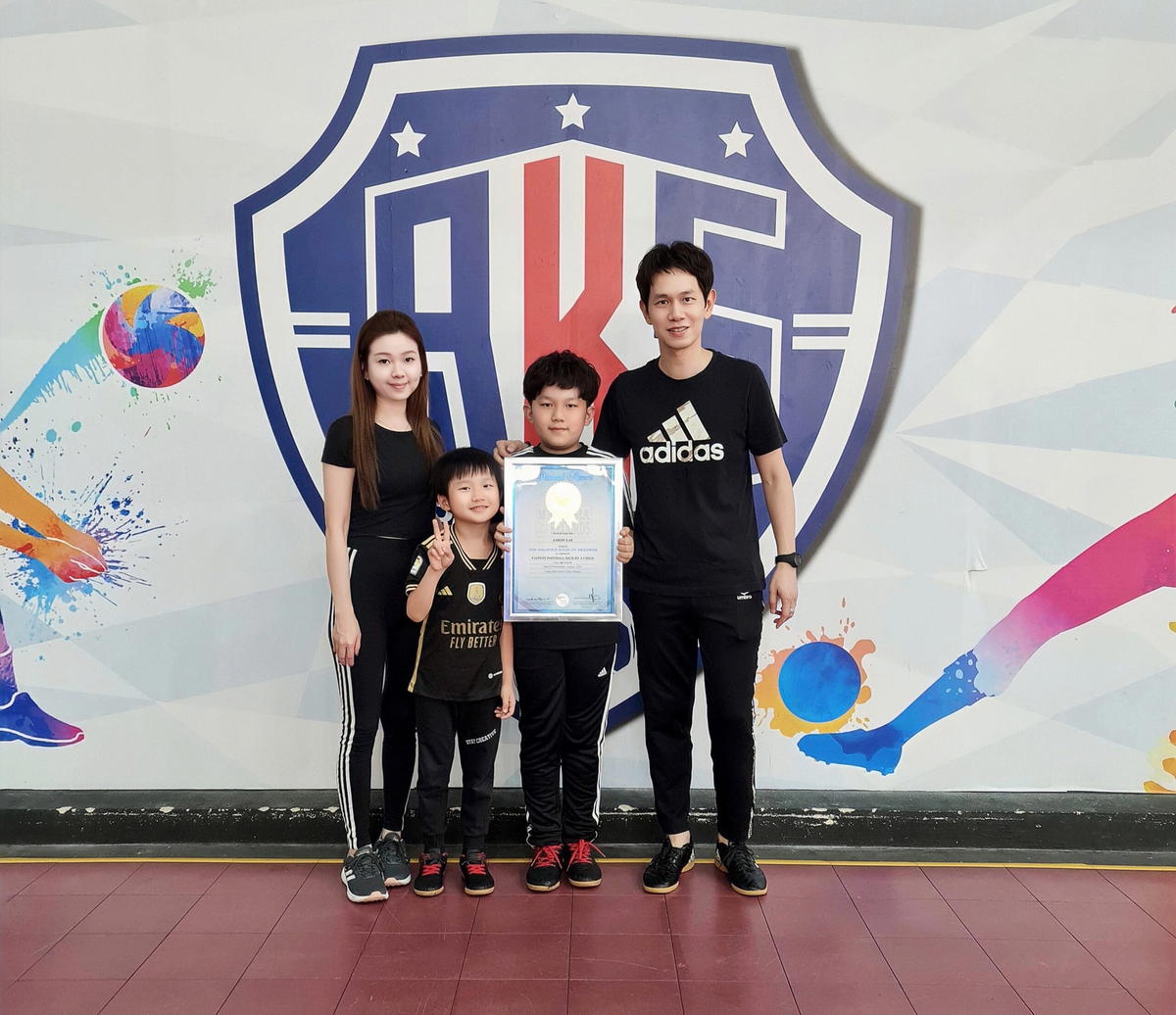 10yo m'sian boy is officially the youngest person globally to produce the fastest football kick