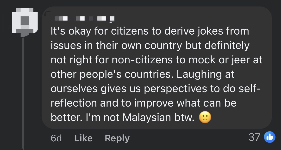 'Not Fit To Be M'sian!' — Comedian Jason Leong Makes Fun Of KLIA Leaking Incident, Netizens Divided comment 4