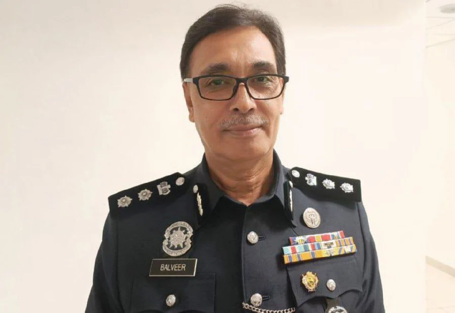 Johor baru utara police chief assistant commissioner balveer singh mahindar singh