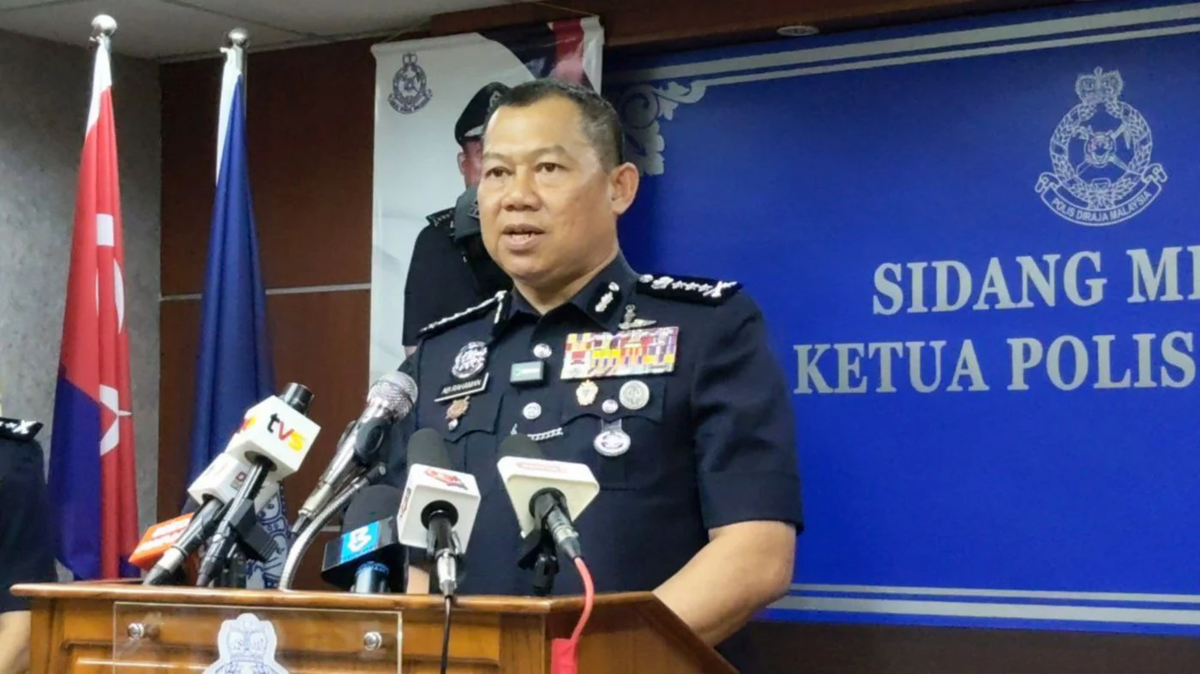 Johor police chief Comm Datuk Ab Rahaman Arsad