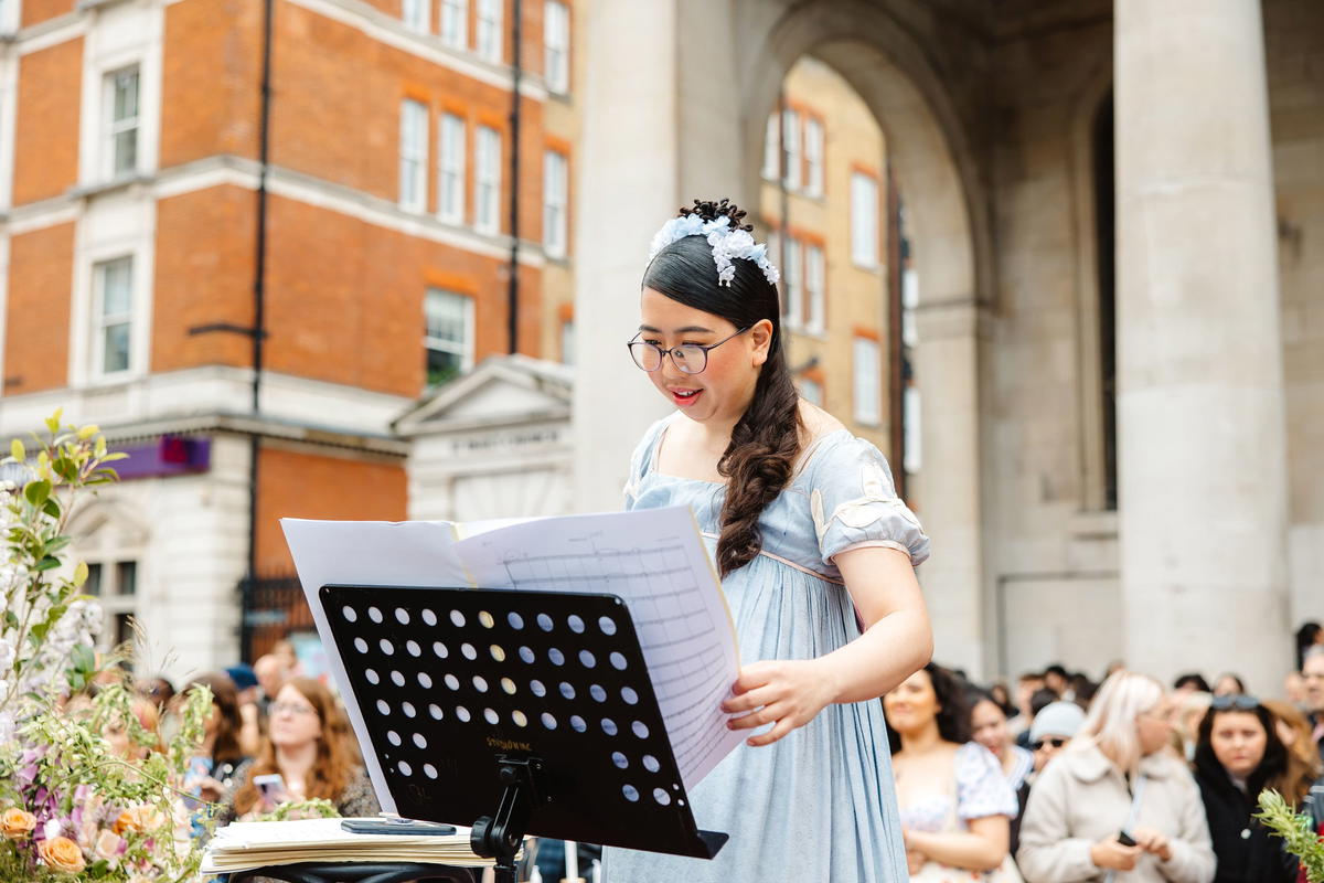 Jolene Khor Conducting at Covent Garden