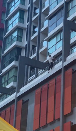 Man attempts suicide at v residensi suites in cheras