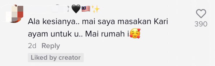 Netizens' wholesome replies to malay girl craving for neighbour's curry will brighten your day comment 2