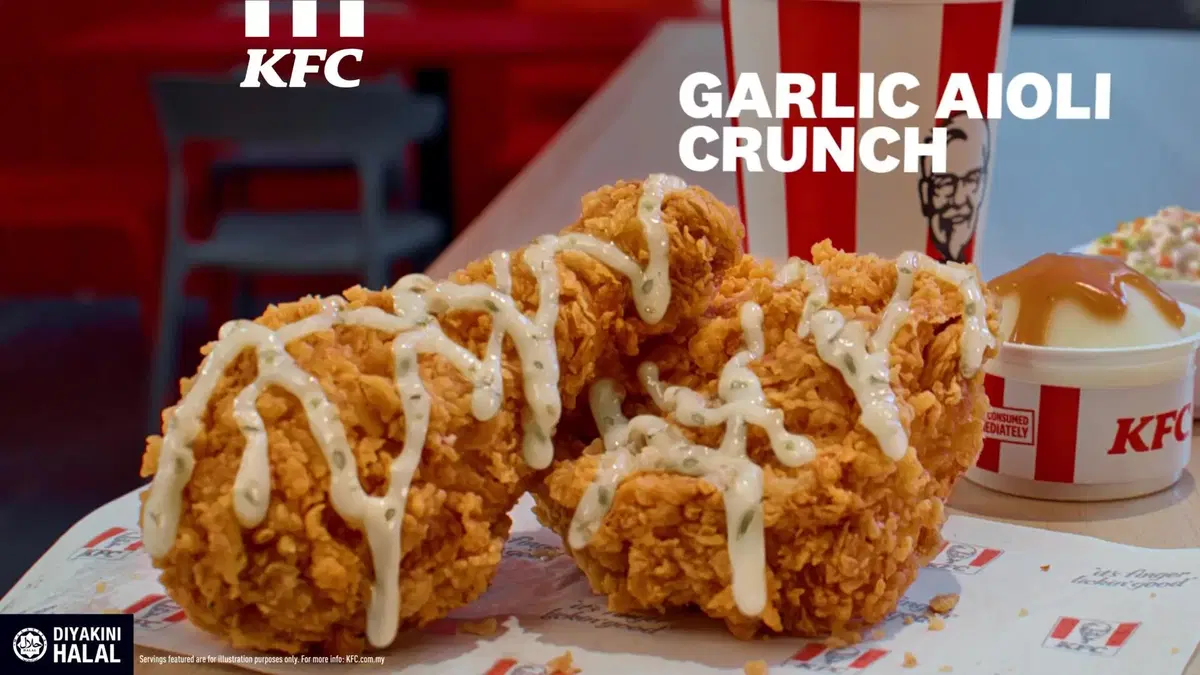 KFC Garlic Aioli Crunch