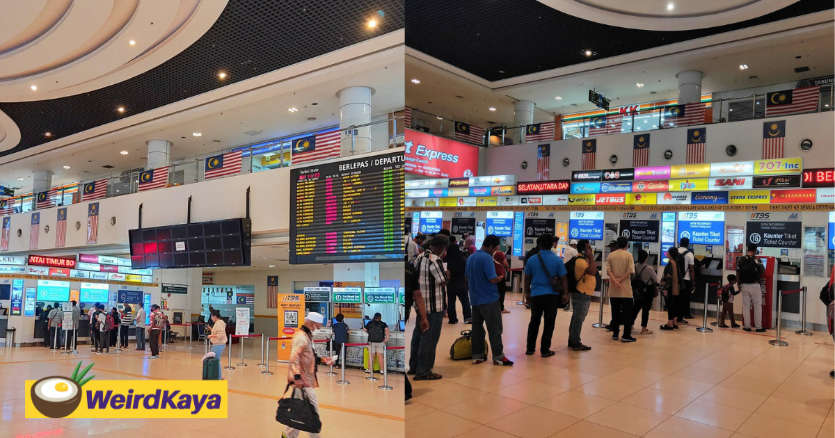 'kl bus terminal's like an airport' - foreign tourist praises tbs for its clear signage & effective design | weirdkaya