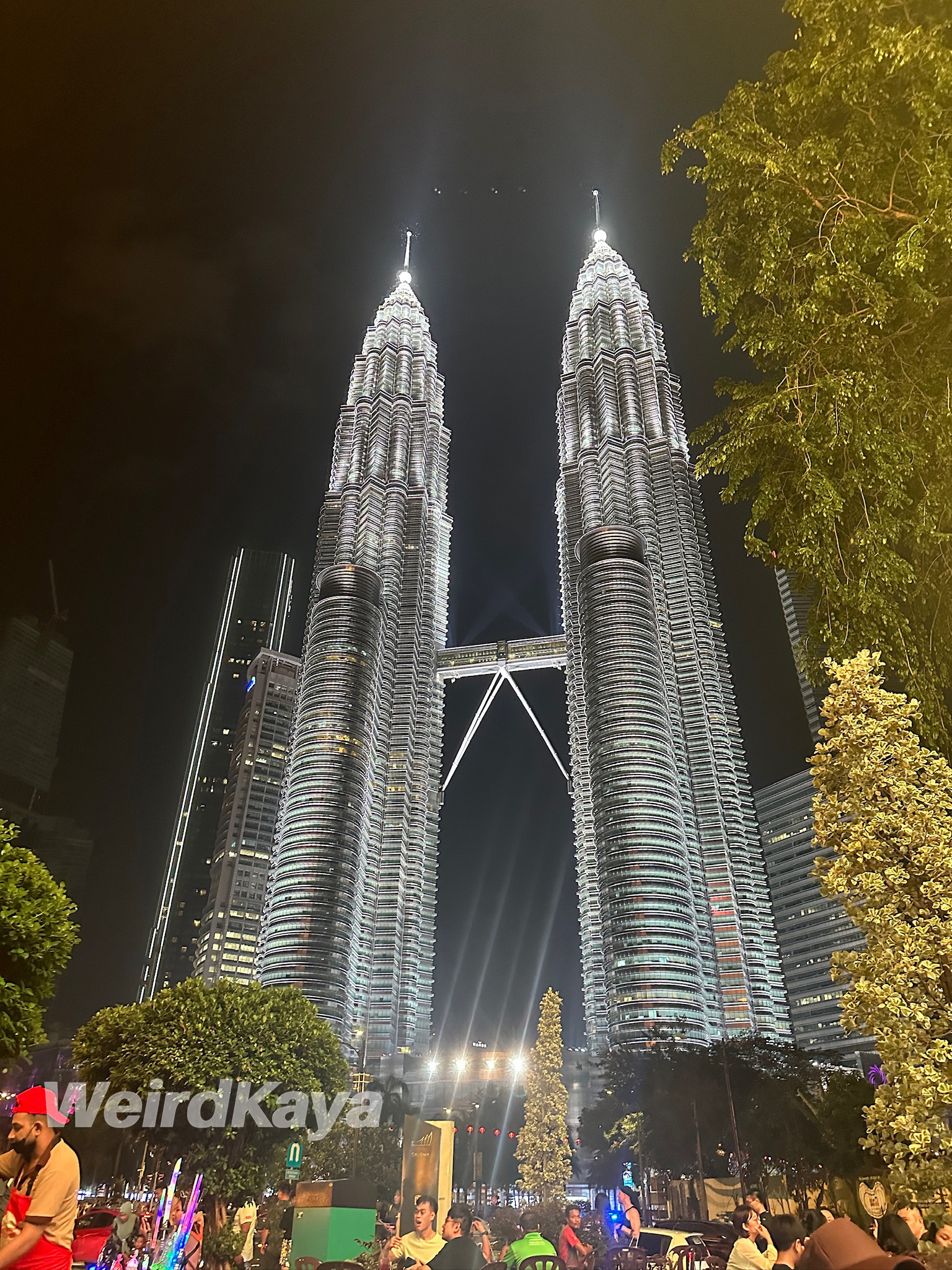 Klcc at night