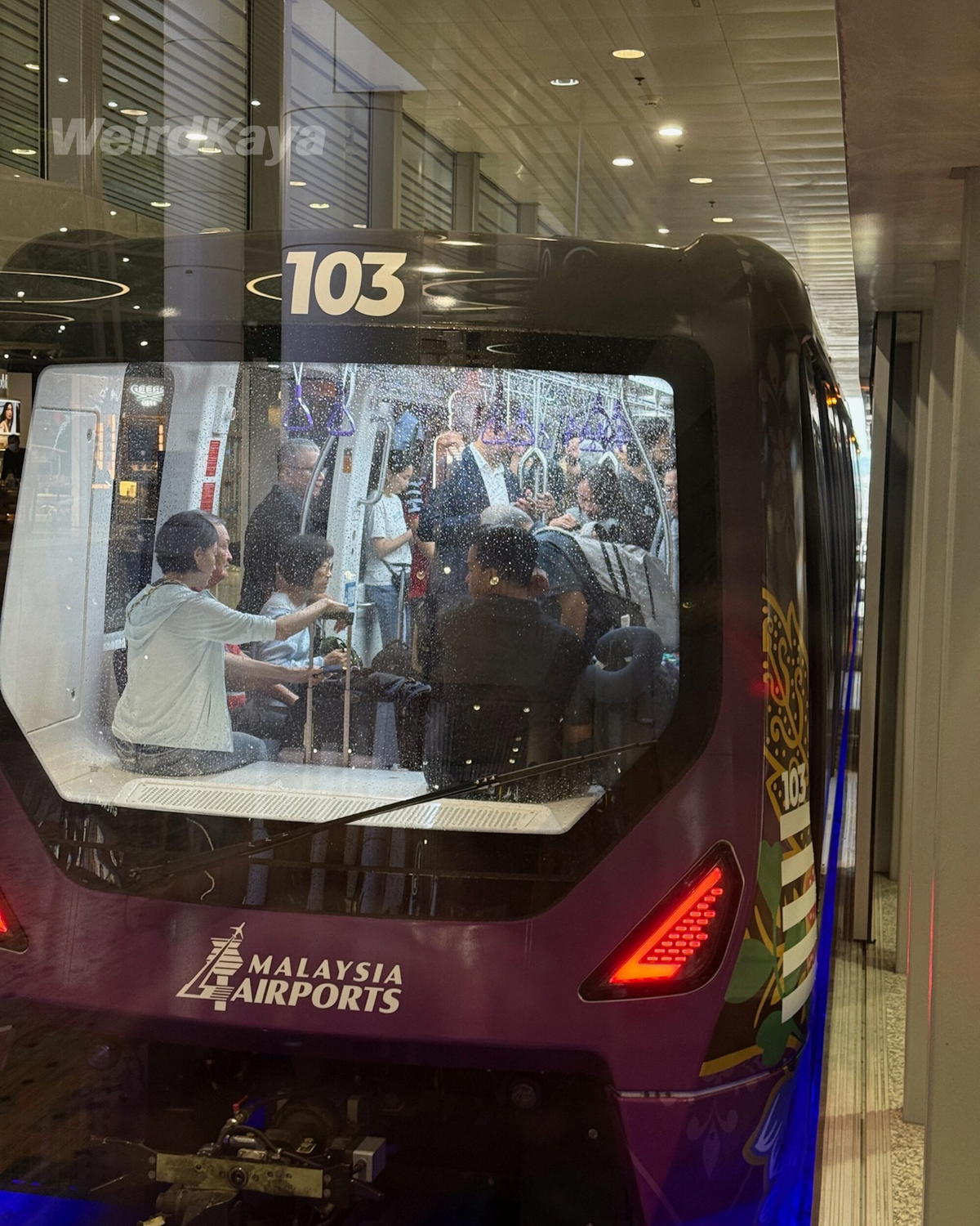 KLIA Aerotrain.