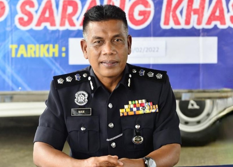 Kuantan police chief assistant commissioner wan mohd zahari wan busu