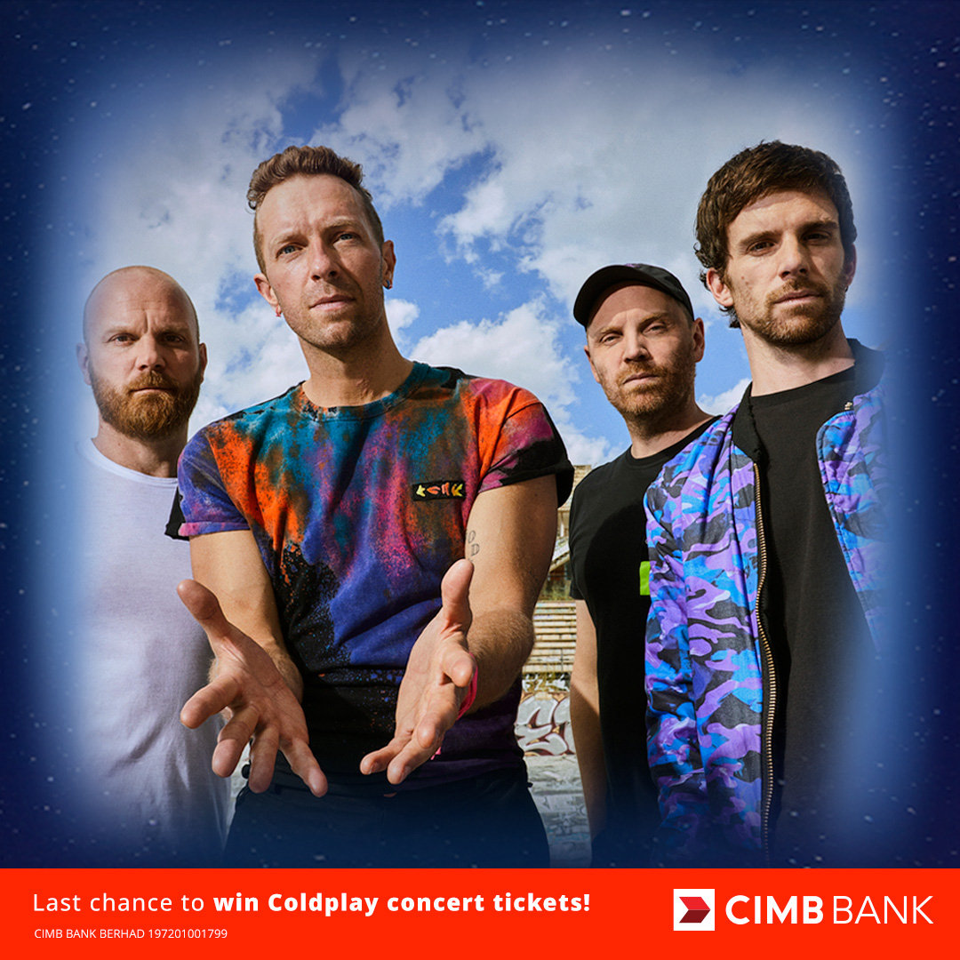 Don’t miss your last chance to watch coldplay’s music of the spheres world tour in kl!