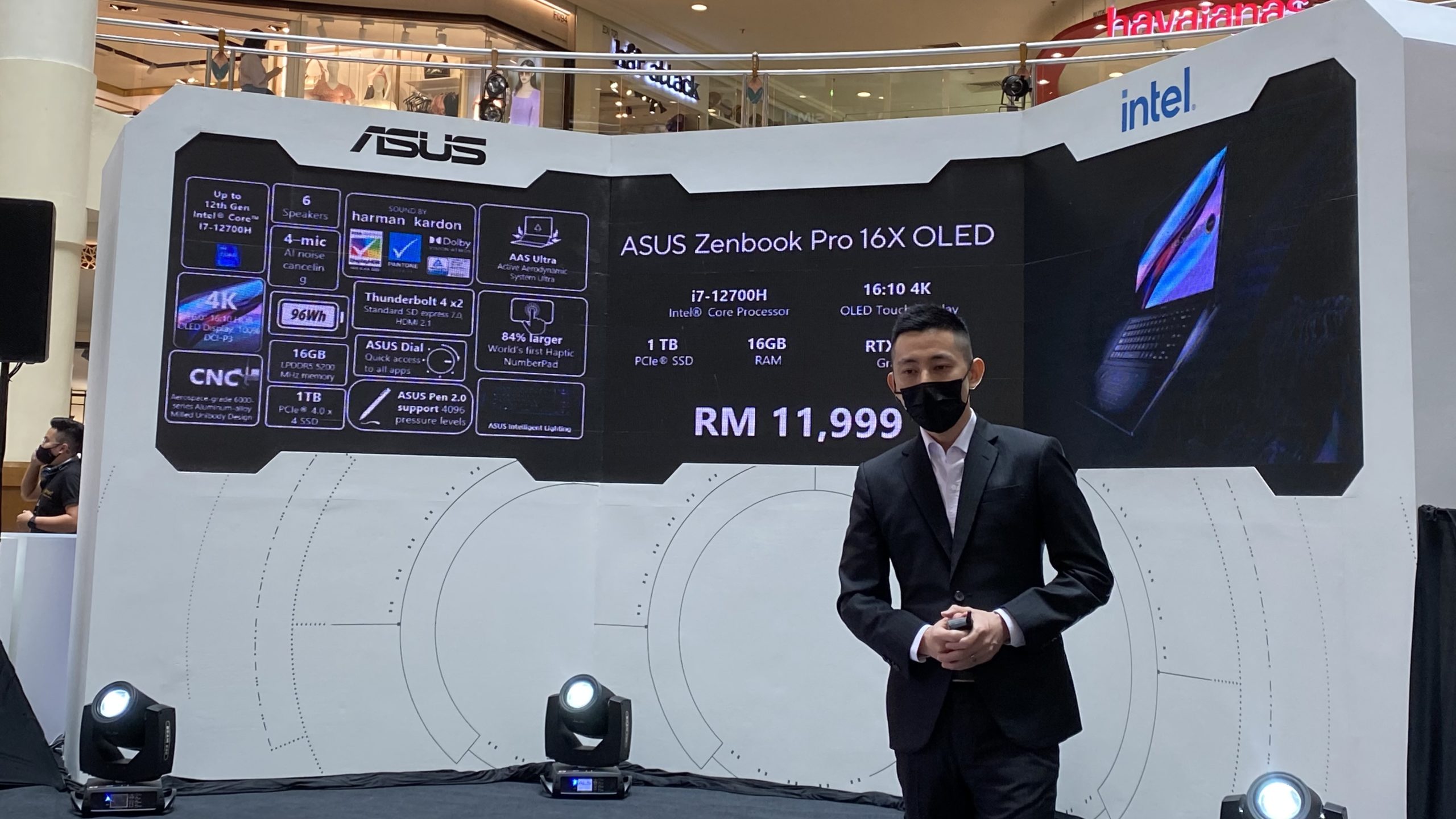 Asus malaysia marks 25th anniversary of first laptop to be sent to space with zenbook oled launch | weirdkaya