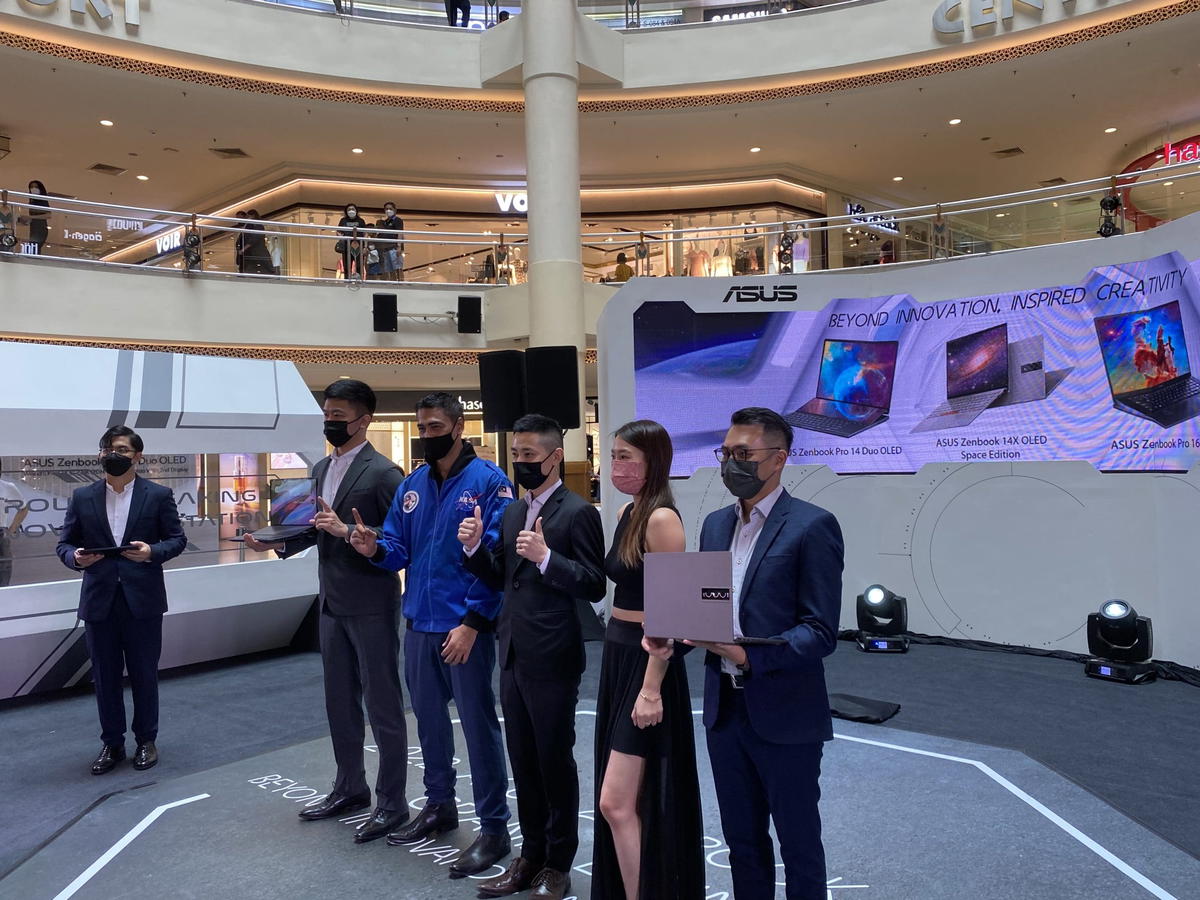 Asus malaysia marks 25th anniversary of first laptop to be sent to space with zenbook oled launch