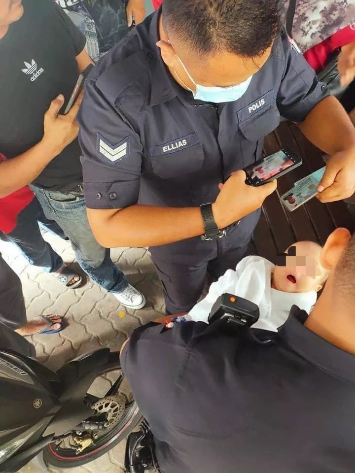 Police find 2 month old baby girl abandoned at bukit jalil eatery