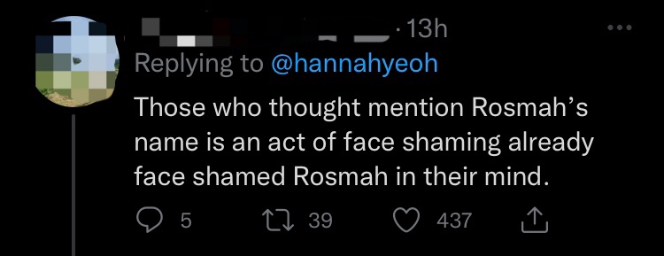 “how is this face shaming? ” — hannah yeoh rebuts critics after saying adun looks like rosmah comment 3