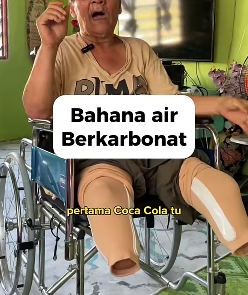 M'sian man loses legs to diabetes by drinking soft drinks every day, says it's not worth it | weirdkaya
