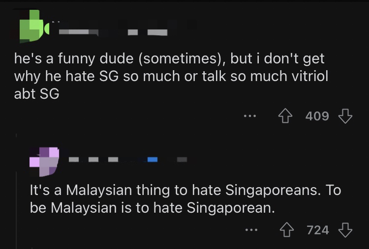 M'sian comedian ronny chieng calls s'pore 'a country of small island karens', triggers netizens comment 2