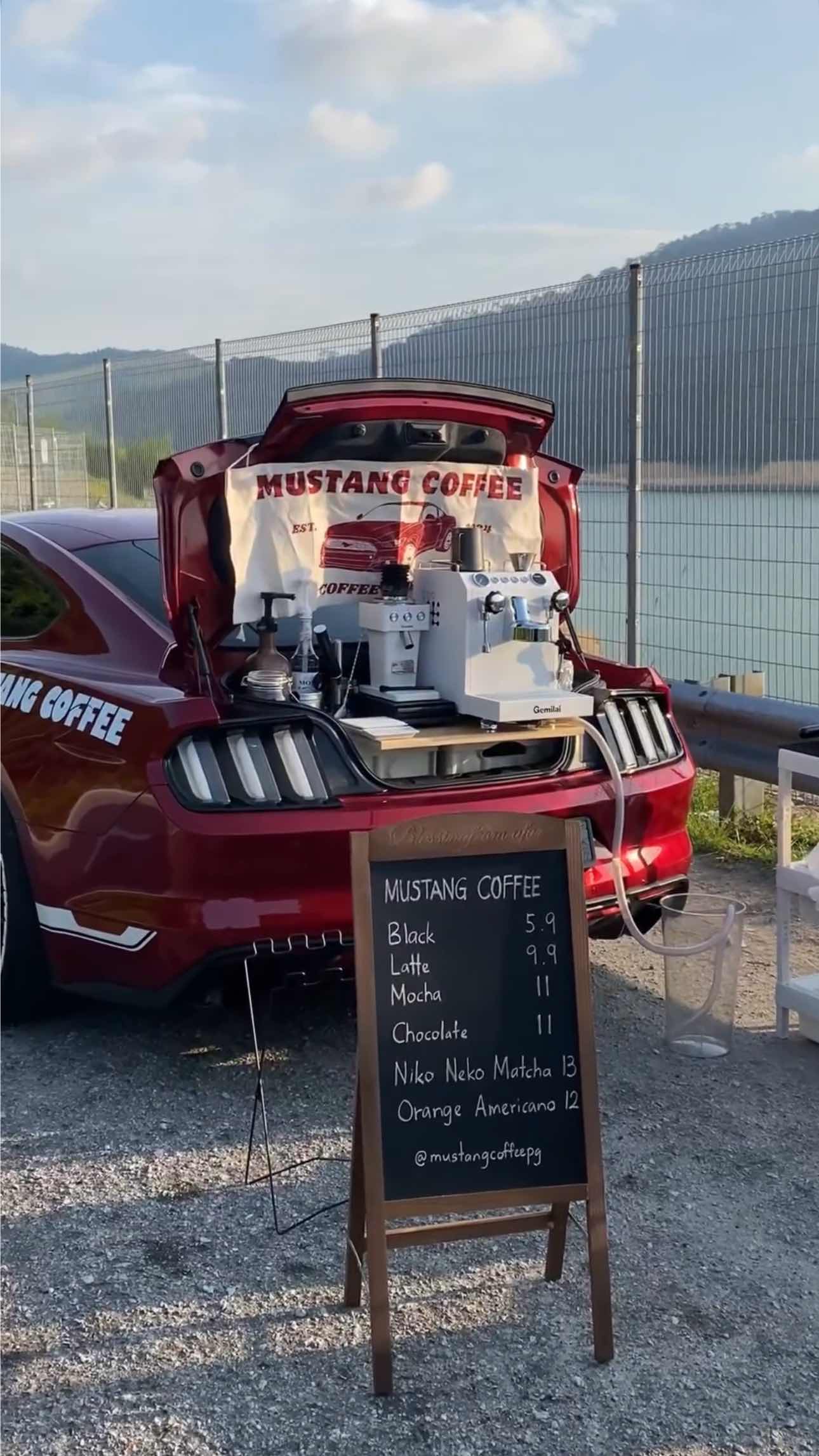 Mustang coffee