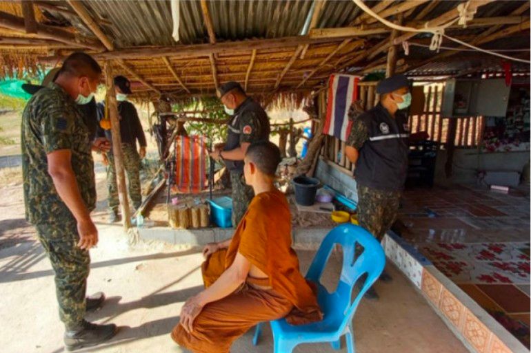 Thai monks expelled for using drugs, leaves temple empty