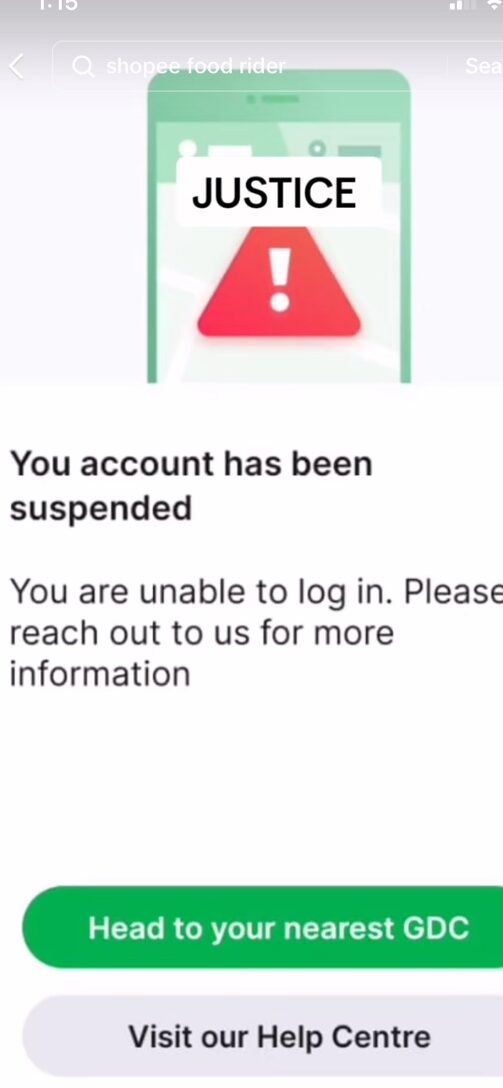 Grab rider's account suspended after petrol dispute with s'porean duo in jb, claims false report was filed against him | weirdkaya