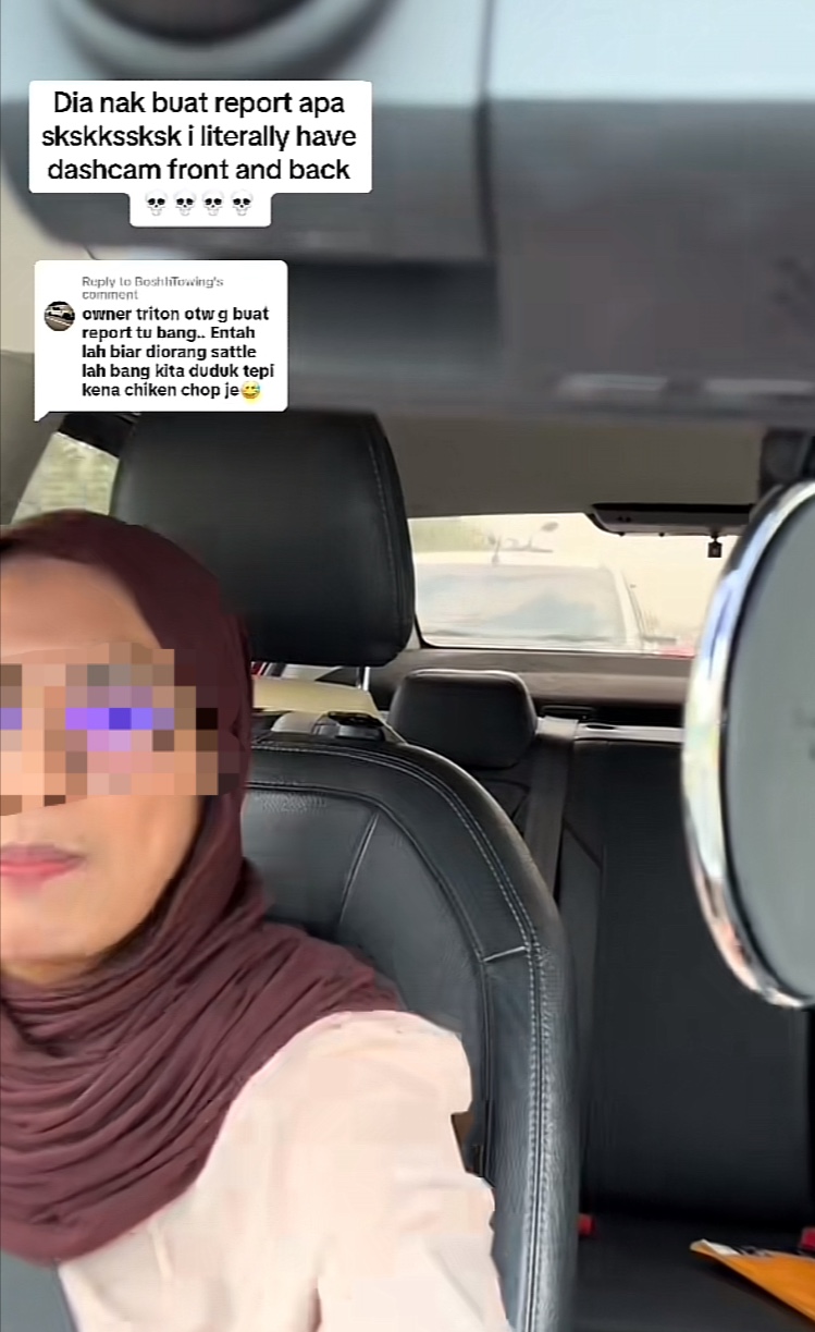 M’sian woman gets stalked by male driver for almost 1 hour while driving on the highway