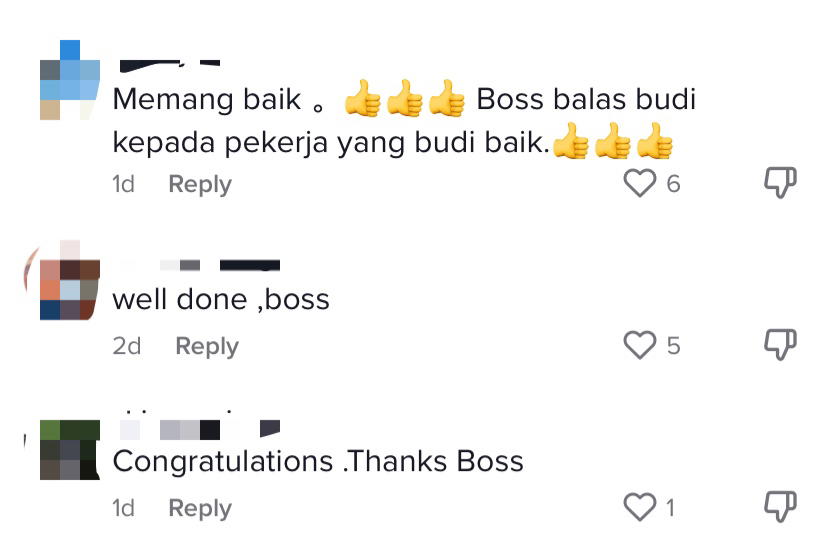 M'sian boss rewards indonesian employee with a fully-paid proton saga comment