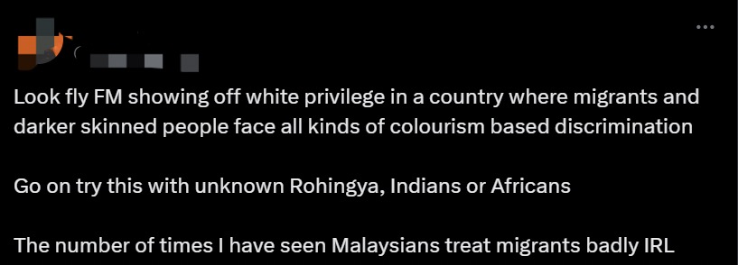 'so cringe! ' — m'sians slam radio station for promoting 'white privilege' with social experiment comment 3