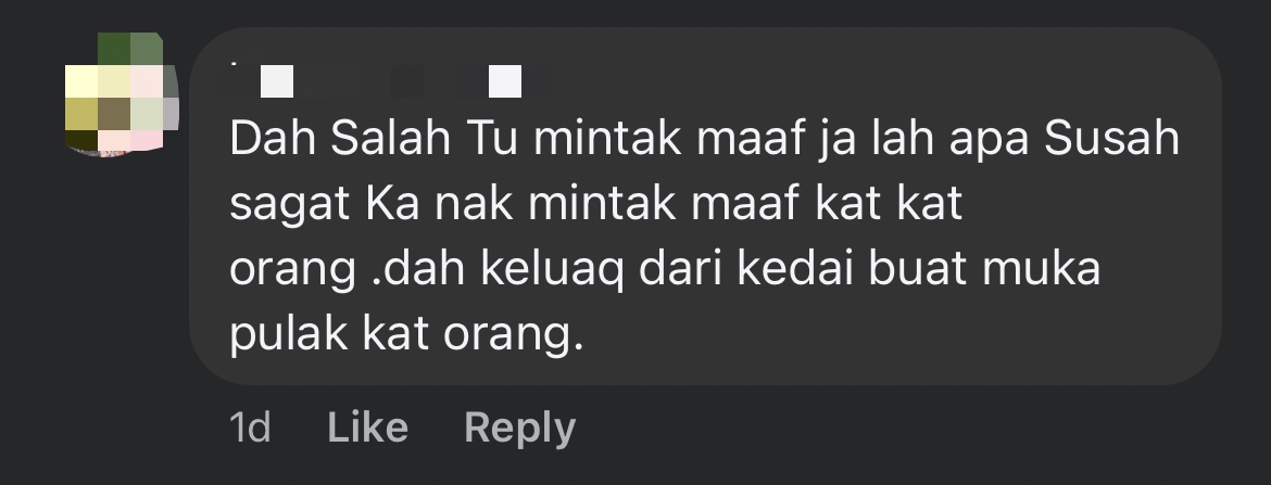 'never said sorry! ' — m'sian man slams woman for double parking & making him wait 30 mins comment 2