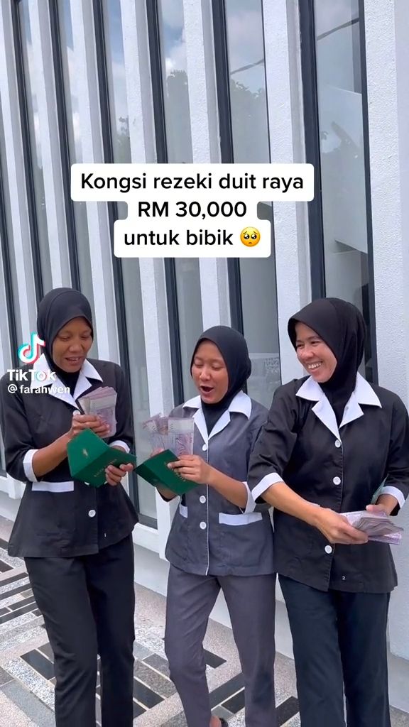 M'sian entrepreneur rewards maids with rm10k bonus, helicopter ride and resort vacation
