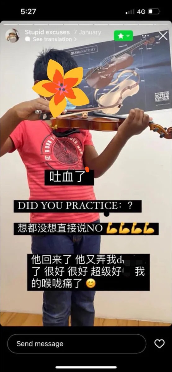 M'sian violin teacher says sorry for 's*hai' remarks, files lawsuit against woman who exposed him