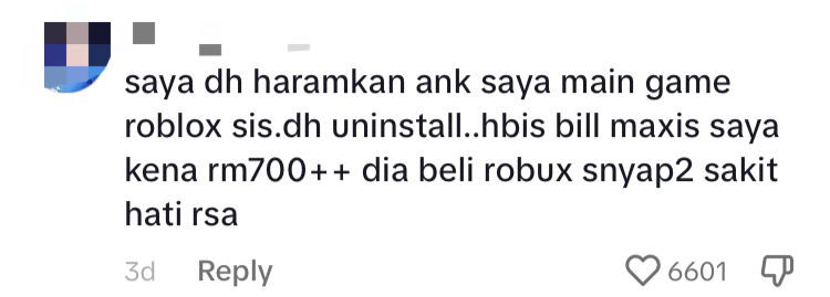 M'sian boy gets taken to the police station by parents who were angry with his roblox addiction comment 3