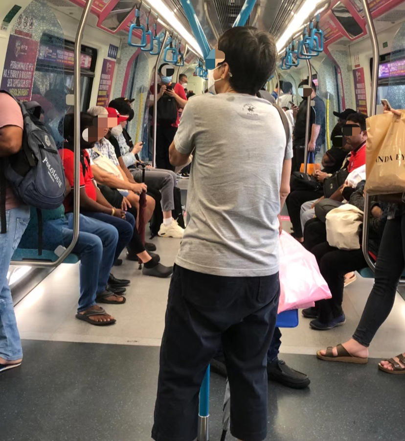 M'sian shocked to see men occupying female-only coach & not giving a seat to elderly woman | weirdkaya