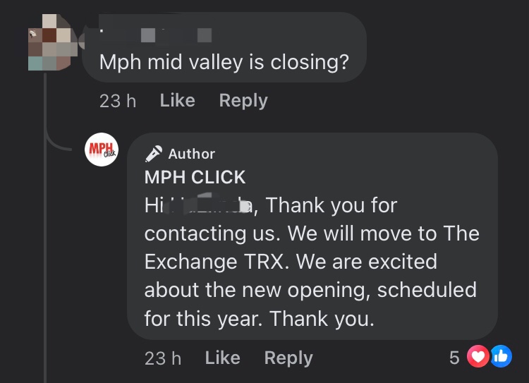 Mph reveals mid valley outlet moving to the exchange trx