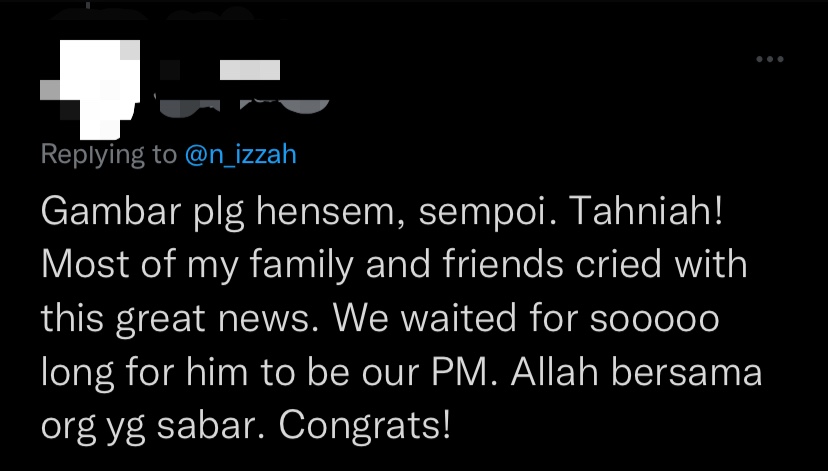 #ourpm is trending on twitter to show m'sians joy & excitement over anwar ibrahim's news as the 10th pm