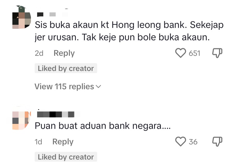 M'sian woman breaks down in tears after she wasn't able to open bank account as a housewife comment 3
