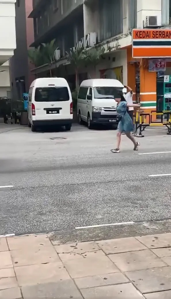 M'sian woman fakes getting hit by a car following argument with partner