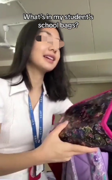 M'sian teacher slammed for violating students' privacy in viral spot-check tiktok, she apologises & promises to do better | weirdkaya
