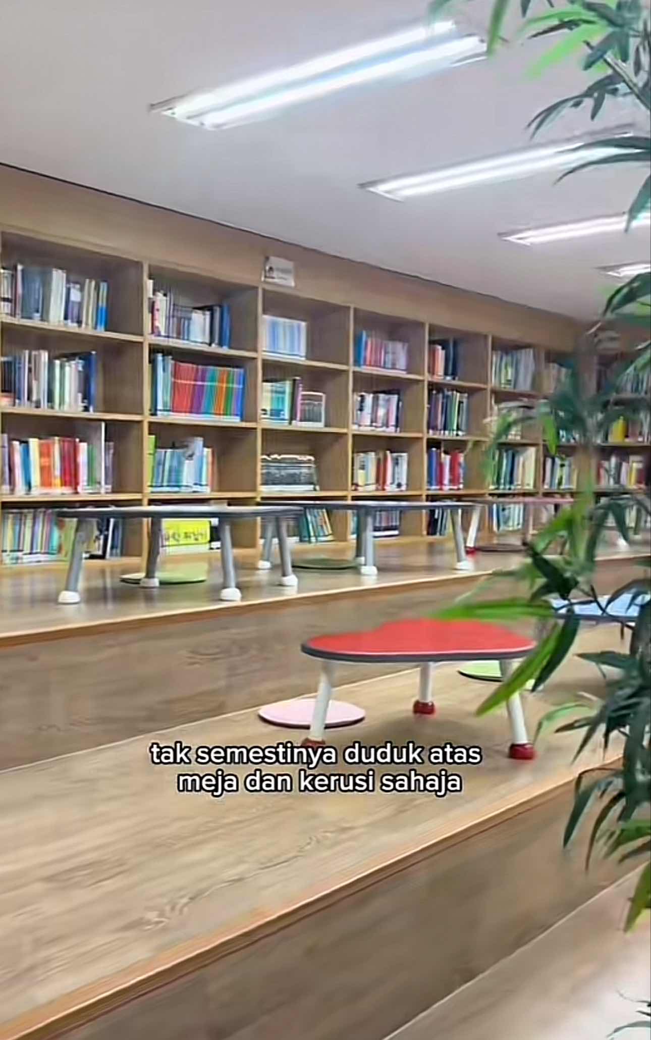 Library of a government school  in seoul, south korea
