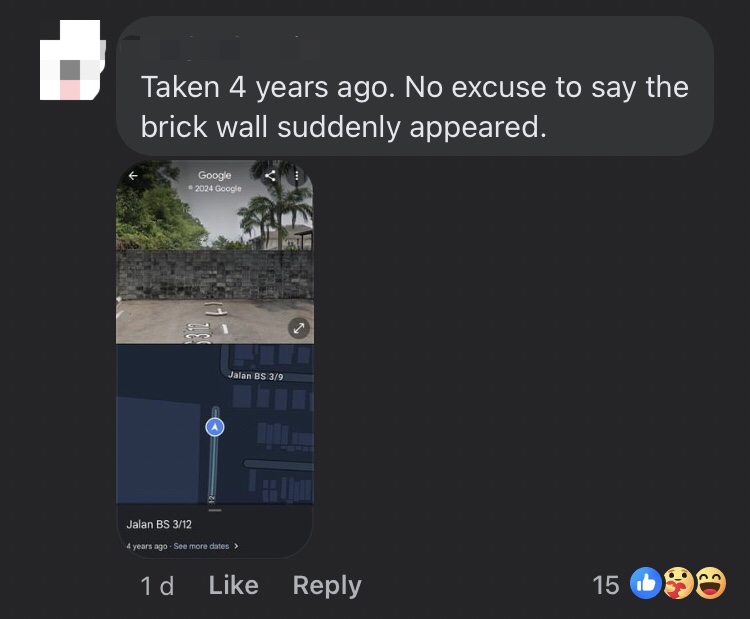 Tesla rams right through a brick wall  beside a restaurant in seri kembangan comment 2