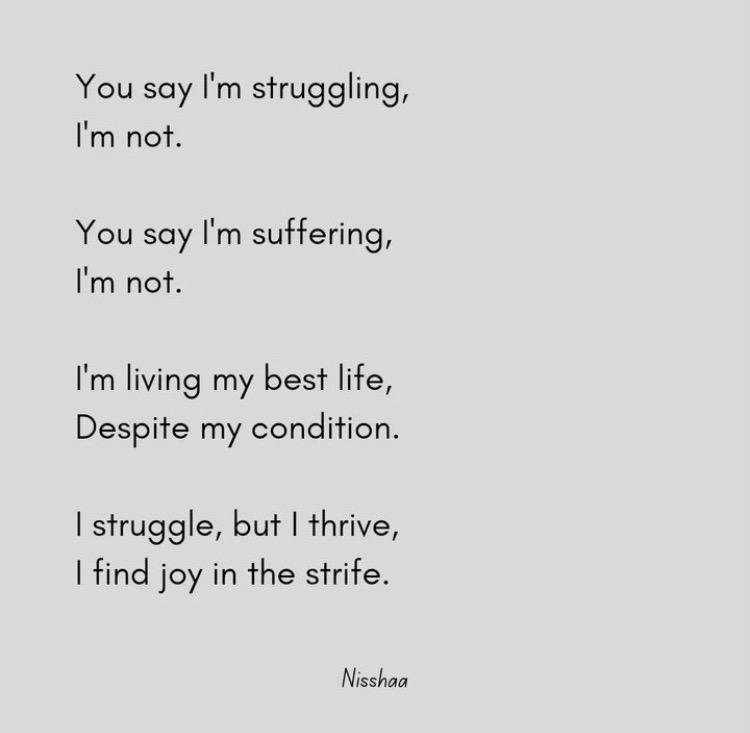 I suffered a rare neurological disorder since i was 6. But that didn't stop me from being a poet & teacher | weirdkaya