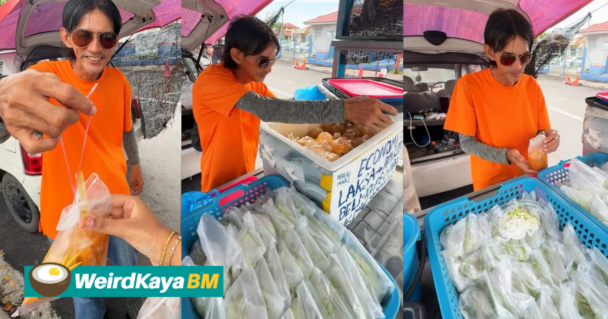 Peniaga jual laksa ekonomi rm1, netizen label paling murah di malaysia - 