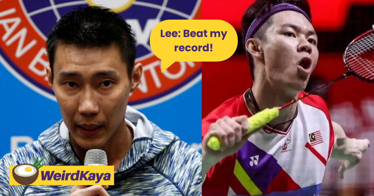 Badminton legend lee chong wei challenges juniors to beat his malaysia open record | weirdkaya