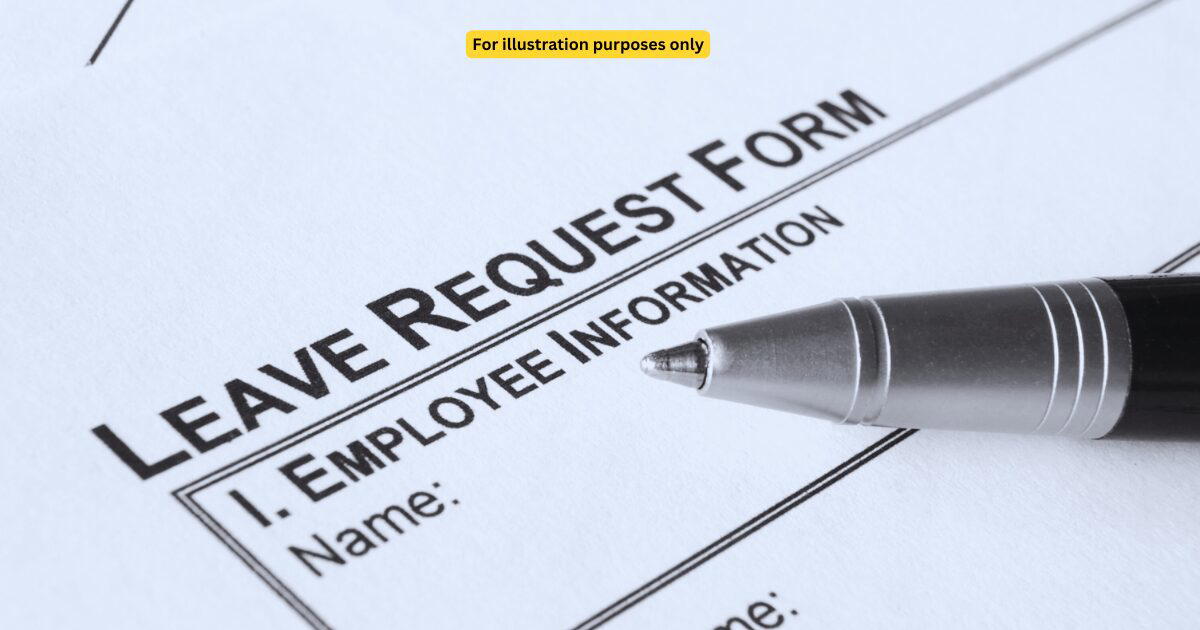 leave application form