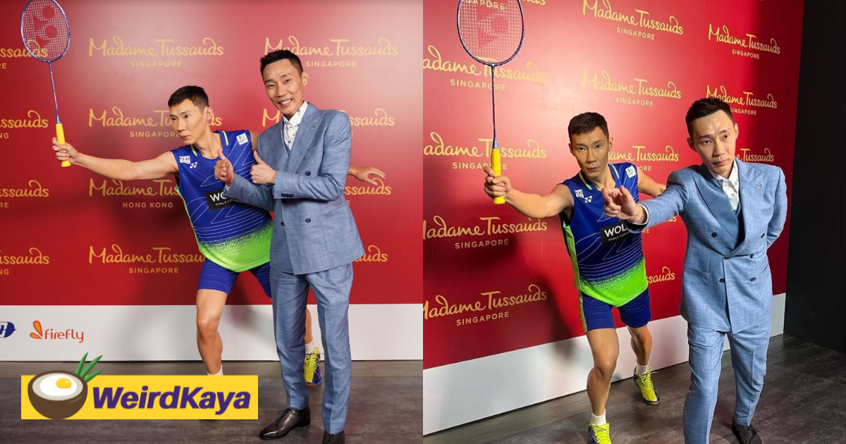 Lee chong wei's wax figure unveiled at madame tussauds singapore before moving to hong kong | weirdkaya