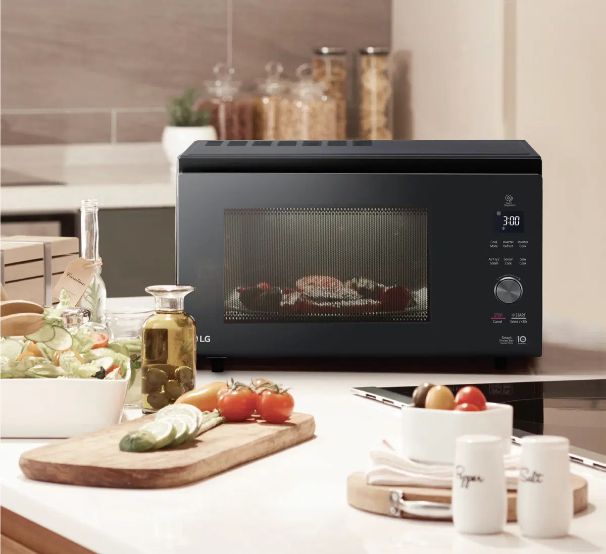 LG NeoChef microwave
