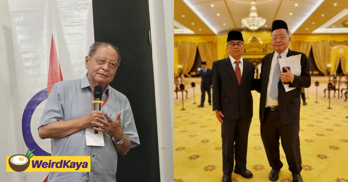 Lim kit siang to receive ‘tan sri’ title tomorrow, the first from dap  | weirdkaya