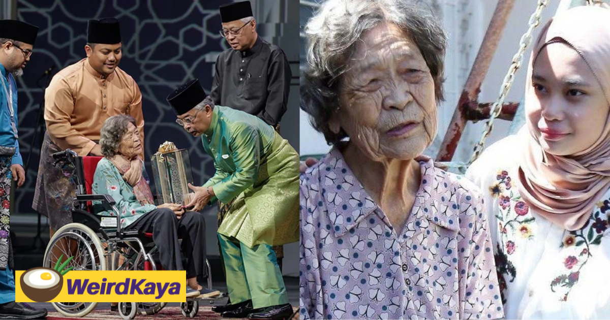 M'sian chinese woman who raised girl as a muslim receives award from agong | weirdkaya