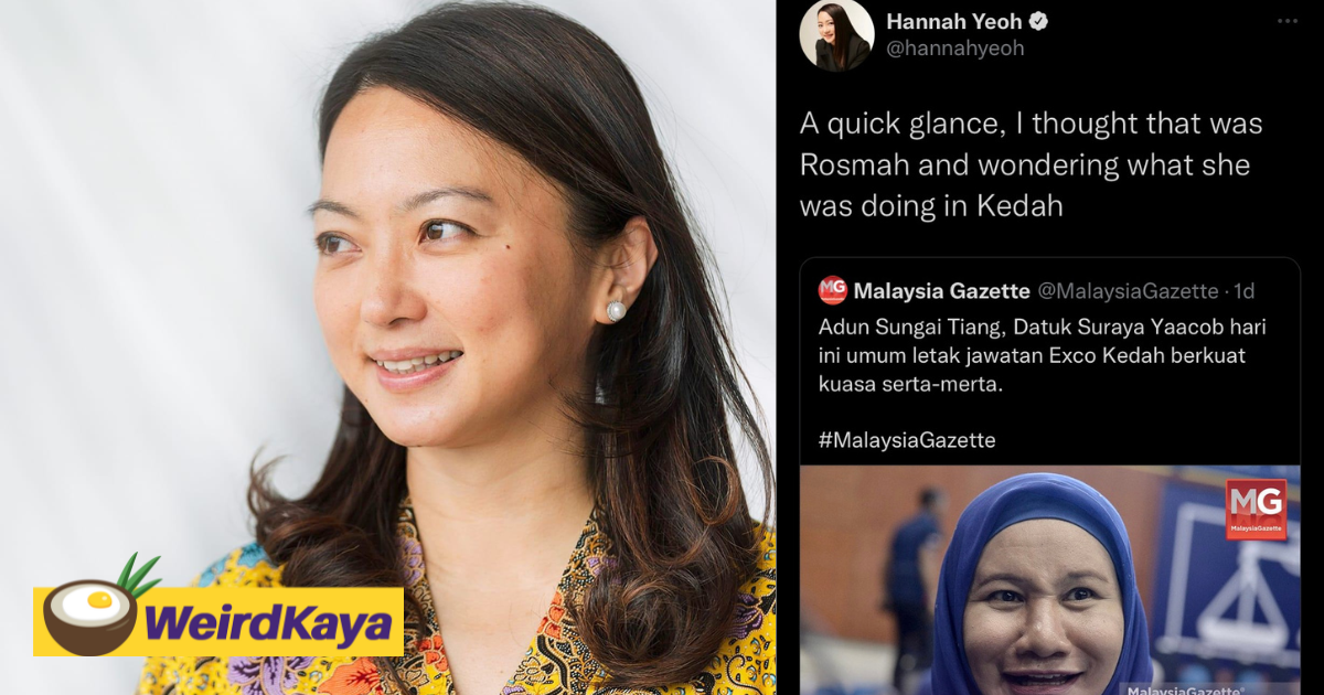 “How Is This Face Shaming?” — Hannah Yeoh Rebuts Critics After Saying ADUN Looks Like Rosmah