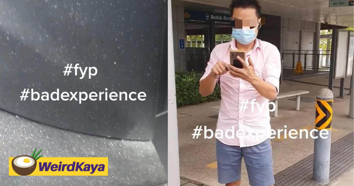 Sg man gets kicked out from grab ride for coughing too much | weirdkaya