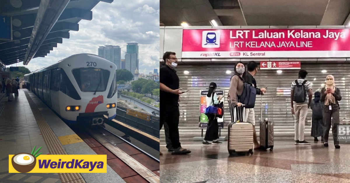 Kelana jaya lrt line will be fully operational tomorrow | weirdkaya