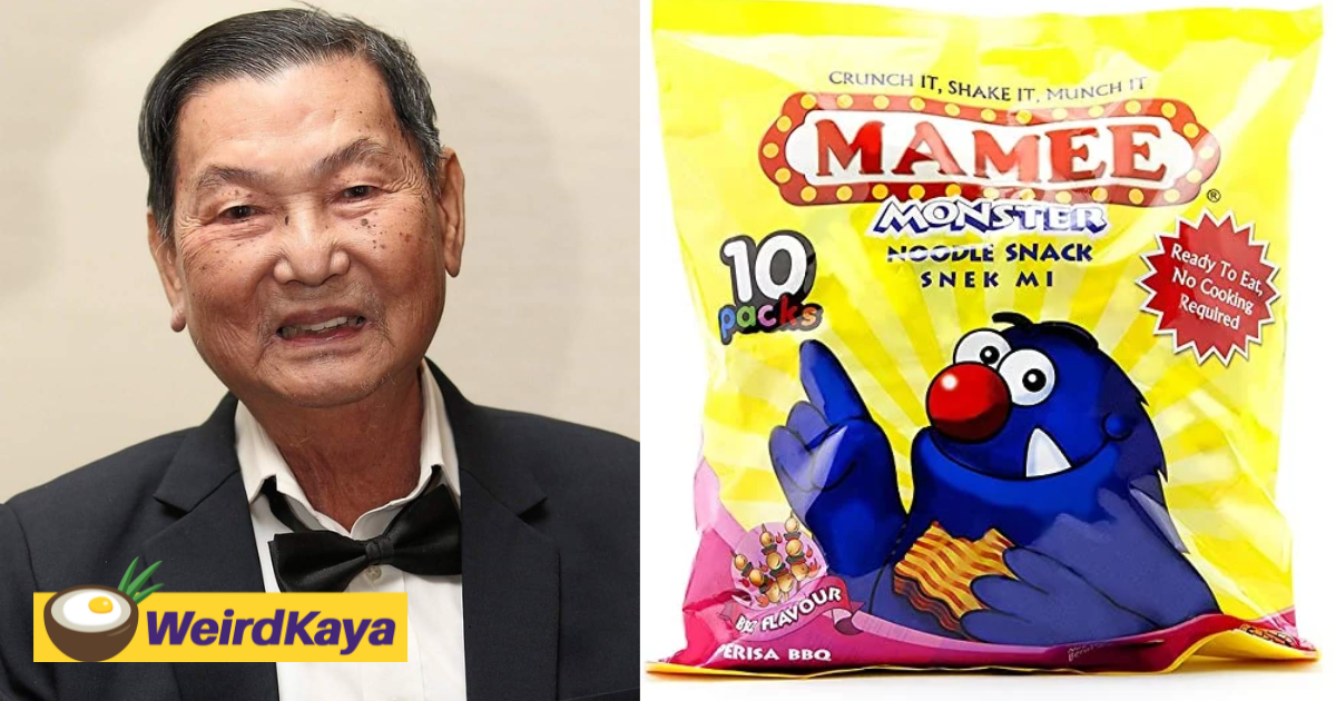 Mamee founder datuk pang chin hin has passed away at the age of 96 | weirdkaya
