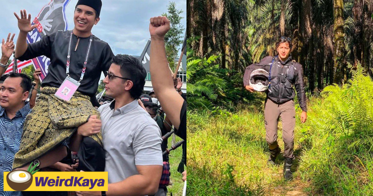 M'sian netizens are going absolutely nuts over syed saddiq's buff volunteer | weirdkaya